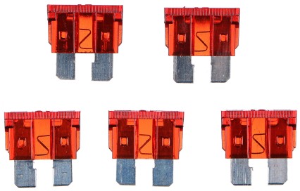 Sett med bladformede sikringer MECHANIC FUSE SET 10A, 100 stk