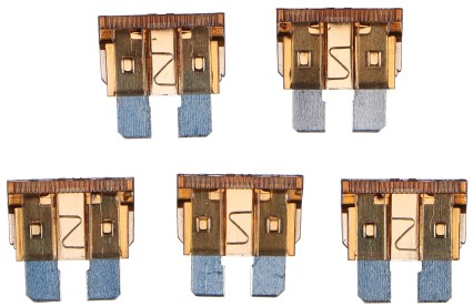 Sett med blad-sikringer for bil MECHANIC FUSE SET 7,5A, 100 stk
