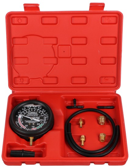 Sett for undertrykks-/vakuumtesting av drivstoffpumpe MECHANIC FUEL TESTER 9
