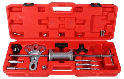 Universelt avtrekkersett med slidehammer MECHANIC PULLER SET 16