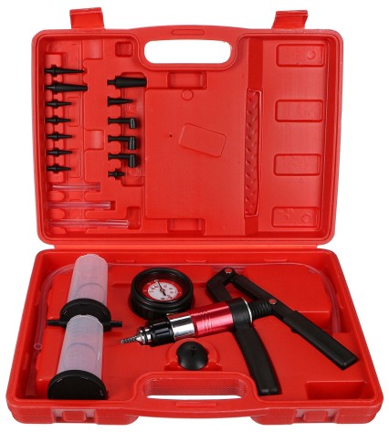 Sett for vakuum-/undertrykks-testing av bremsesystemer MECHANIC BRAKE TESTER 22