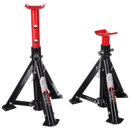 Sammenleggbar bilstøtte MECHANIC CAR STAND 3T, 2 stk