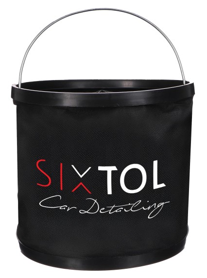 Sammenleggbar bøtte for vann til bilvask CAR DETAILING BUCKET 1, 9 l