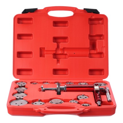 Pneumatisk presse for bremsekolber MECHANIC BRAKE SET PNEU 16, sett 16 stk