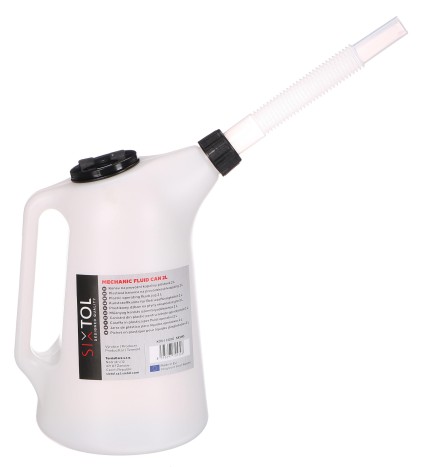 Plastkanne for driftsvæsker MECHANIC FLUID CAN 2L