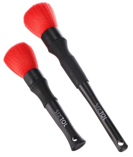 Sett med presisjonsbørster for bilrengjøring CAR DETAILING BRUSH 2 BASIC, 2 stk