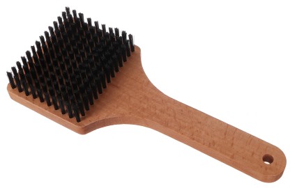 Flat børste for rengjøring av sykkeldekk CAR DETAILING WOOD BRUSH 4
