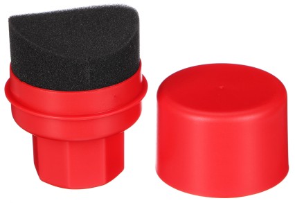 Håndformet svamp for voksing av bildekk CAR DETAILING MANUAL PAD 2