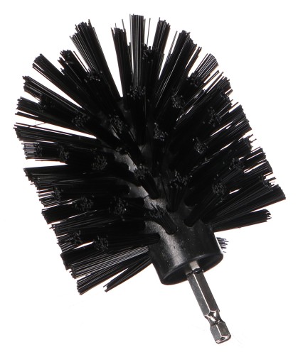Rund borstek for bilrengjøring CAR DETAILING DRILL BRUSH ONE HARD, stiv
