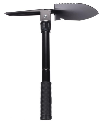 Sammenleggbar spade med hakke CAR SHOVEL 1 i etui