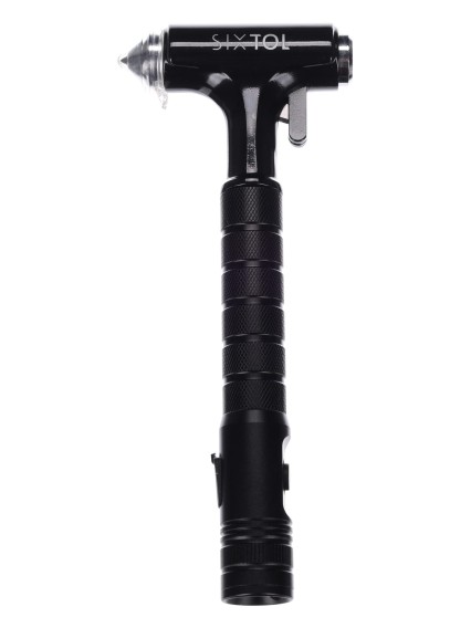 Multifunksjonelt sikkerhetshammer 3 i 1 CAR SAFETY HAMMER 1, 310 g