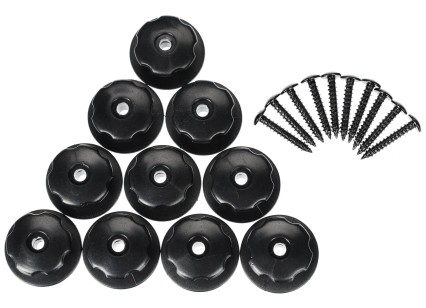 Sett med kroker og skruer for feste av nett/duk til vogn TRAILER HOOK SET 3, 10 stk