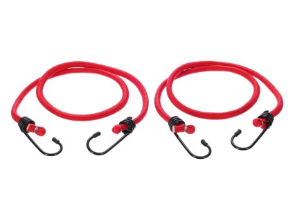 Gummestropper/gummistrikker CARGO CORD BASIC 80, 80 cm, 2 stk
