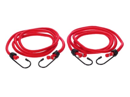 Gummestropper/gummistrikker CARGO CORD BASIC 150, 150 cm, 2 stk