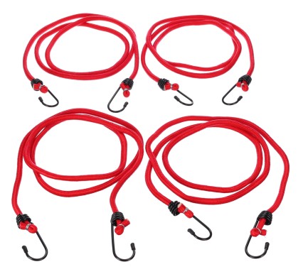Gummifestestropper/gummistrikker CARGO CORD BASIC 150, 150 cm, 4 stk