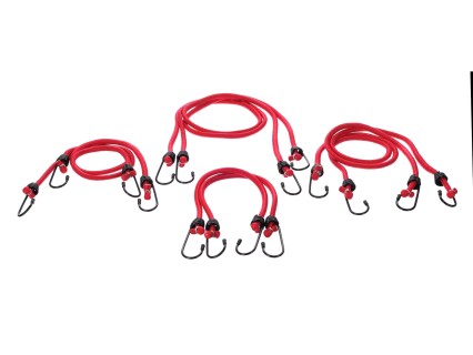 Sett med gummistrikker CARGO CORD SET BASIC 8, 8 stk