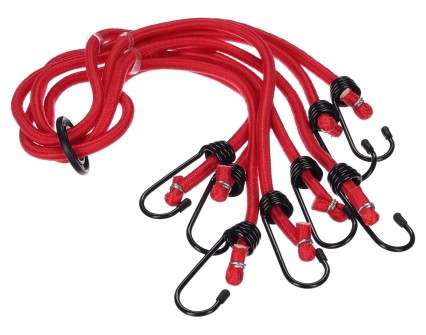 Gummistrikk/gummibånd edderkopp CARGO CORD SPIDER BASIC 80, 80 cm, 8 armer