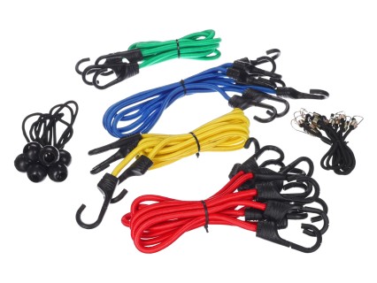 Sett med gummistrikker/gummibånd CARGO CORD SET 26, 26 stk