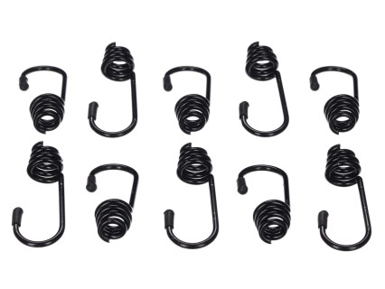 Kroker for festebånd/gummistrikker CARGO CORD, enkle, 10 stk - reservedel