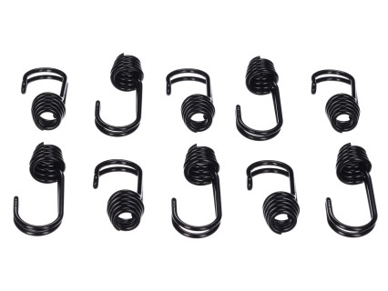 Kroker for festebånd/gummistrikker CARGO CORD, doble, 10 stk - reservedel