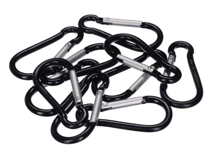 Karabiner for festestropper/strikker CARGO CORD, 10 stk - reservedel