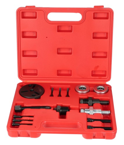 Sett for demontering av klimakompressorkobling MECHANIC AC SET 2, 15 deler
