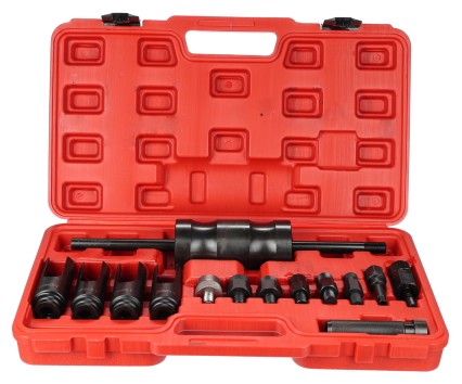 Sett for demontering av injektorer med glidehammer MECHANIC PULLER SET 1, 14 stk