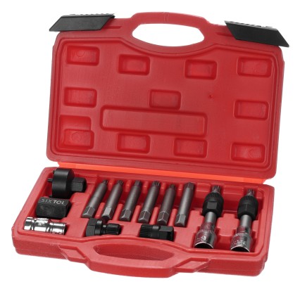 Sett for demontering av remskive MECHANIC PULLEY SET 1, 13 deler