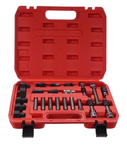 Sett for montering og demontering av alternatorens remskiver MECHANIC PULLEY SET 3, 24 deler