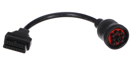 OBD-II-adapter 9-pin J1939 for lastebiler Cummins MECHANIC CABLE 7