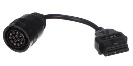 OBD-II-adapter 14-pin for CAT Caterpillar kjøretøy MECHANIC CABLE 9