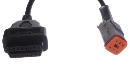 OBD-II-adapter 6-pin for Harley-Davidson motorsykkel MECHANIC CABLE 21