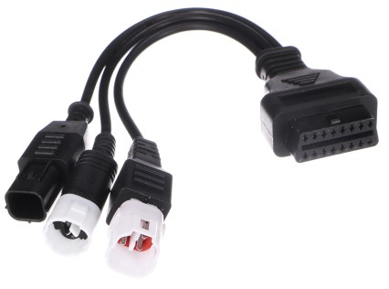 OBD-II-adapter 3-pin/4-pin/6-pin for Yamaha og Honda motorsykkel MECHANIC CABLE 22