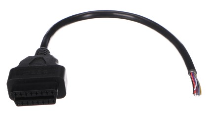 OBD-II forlengelseskabel, hunn 16-pinner, 30 cm kabler MECHANIC CABLE 27