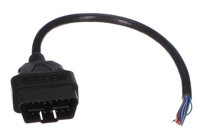 OBD-II forlengelseskabel, hann 16-pinner, 30 cm kabler MECHANIC CABLE 28