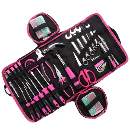 Verktøysett HOME PINK 120 BAG