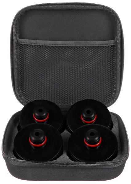 Sett med gummiputer for jekk JACK PAD SET 4T for Tesla, stift 24 mm, 4 stk