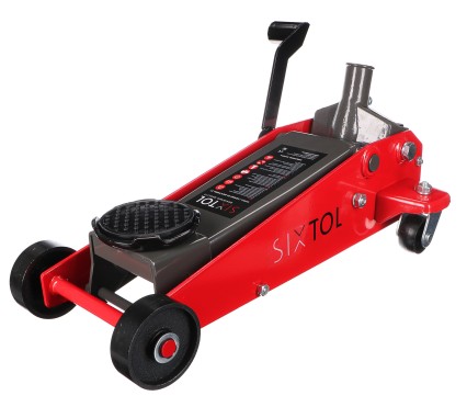 Rullende hydraulisk jekk heavy-duty 3T med pedal SX JACK PEDAL 3T