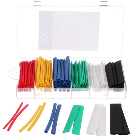 Sett med krympeslanger MECHANIC TUBE SET 128, 128 stk
