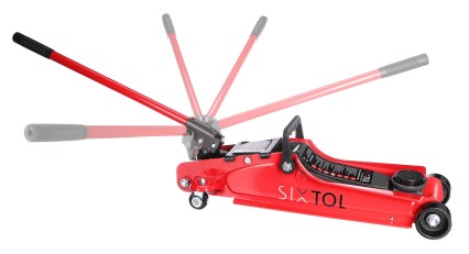 Mobil hydraulisk jekk 2,5 t lavprofil SX JACK 2,5T 360