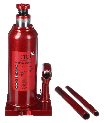 Hydraulisk flaskejekk SX BOTTLE JACK PREMIUM 8T