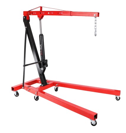 Hydraulisk verkstedkran MECHANIC CRANE 2T, 78 kg, 230 cm, "Sjiraff"