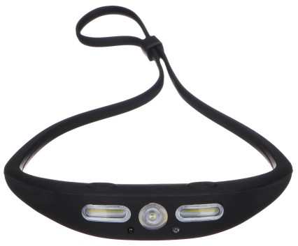 Hodelykt med gummibånd og sensor HEADLAMP SENSOR 1, 160 lm, XPG LED, COB, USB
