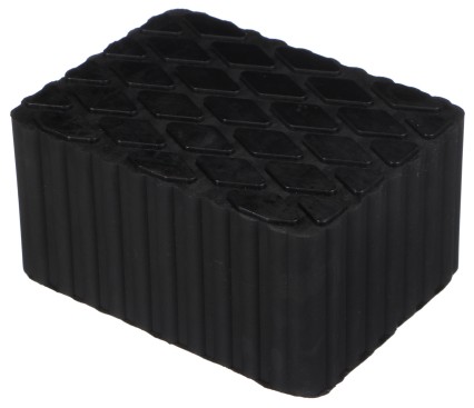 Gummipute for biljekk JACK PAD 14, 160x120x80 mm