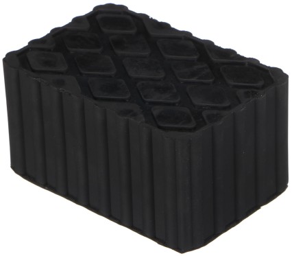 Gummipute for biljekk JACK PAD 18, 120x80x60 mm