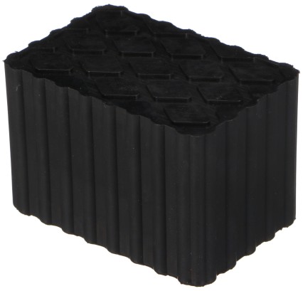 Gummipute for biljekk JACK PAD 19, 120x80x80 mm
