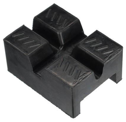 Gummipute for sammenleggbar bilstøtte MECHANIC CAR STAND, 83x62x40 mm