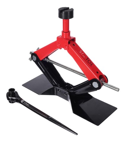 Saksekjekk med ratsje SX SCISSOR JACK HIGH LIFT 1,5T