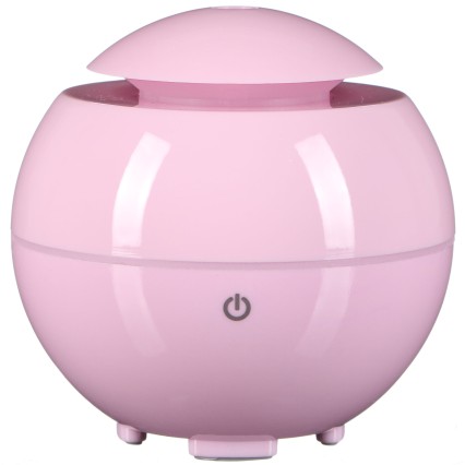 Aroma-diffuser Globe rosa glans 150 ml