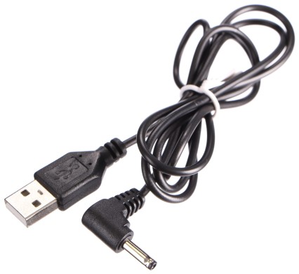 Erstatnings USB-strømkabel med DC-jack 3,5 x 1,35 mm for diffusere Flower og Ball